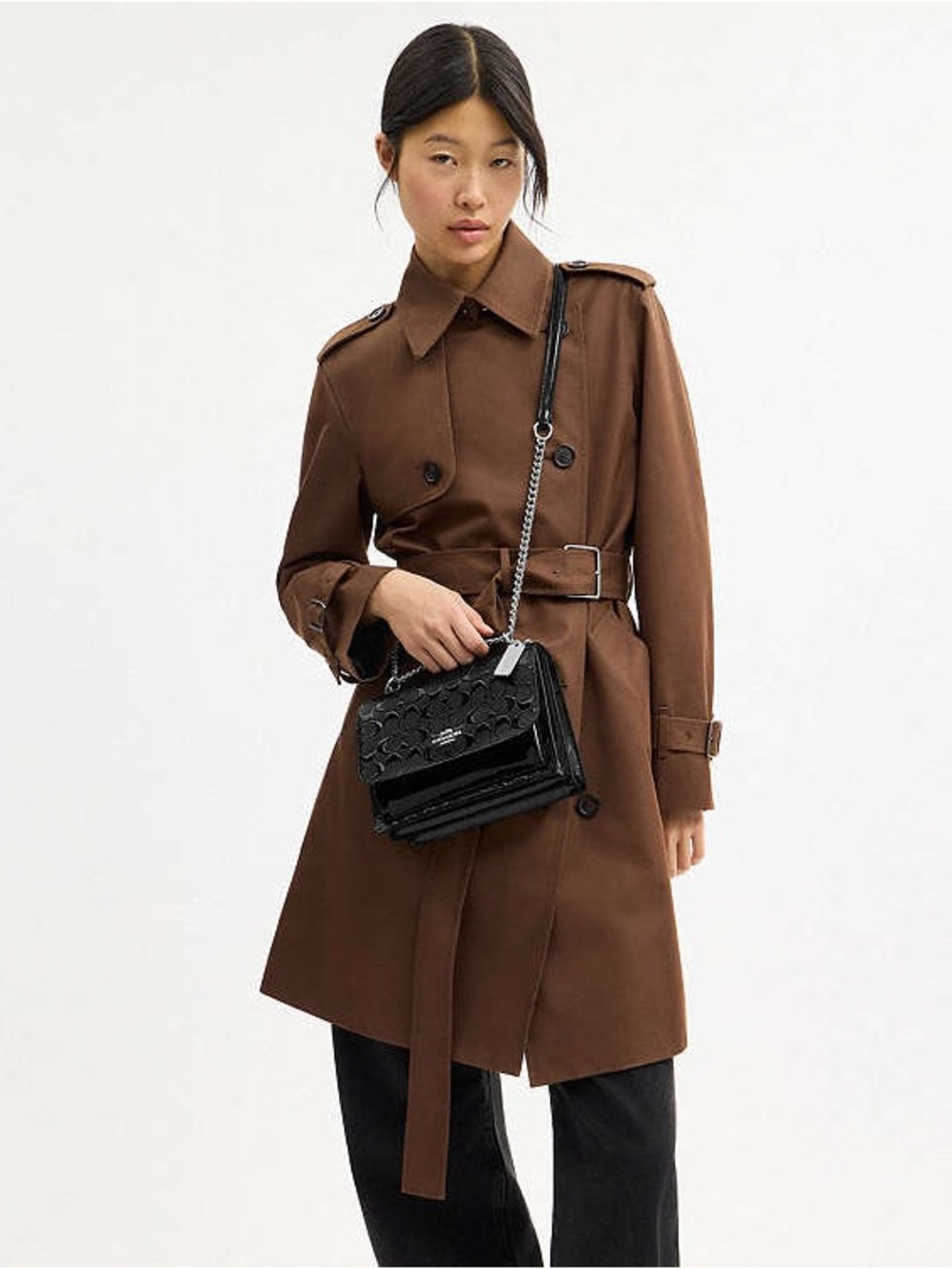 Coach Klare Crossbody Bag In Signature Leather NWT - Picture 10 of 11